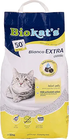 Cat Litter & Litter box 4002064618104 Biokat'S Bianco Extra Classic Cat Litter 10 Kg