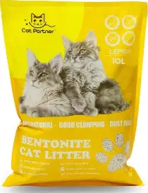 Cat Litter & Litter box 6972229781203 Cat Partner Bentonite Dust Free Clumping Litter 10 L – Lemon