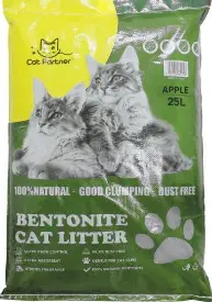 Cat Litter & Litter box 6972229781296 Cat Partner Bentonite Dust Free Clumping Litter 25 L – Green Apple