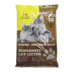 Cat Litter & Litter box 6972229781302 Cat Partner Bentonite Dust Free Clumping Litter 25 L – Coffee