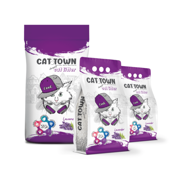 Cattown Cat Litter - Lavender 10L