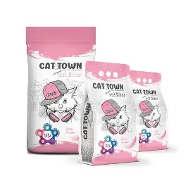 Cat Litter & Litter box 8681900005559 Cattown Cat Litter- Baby Powder 10L