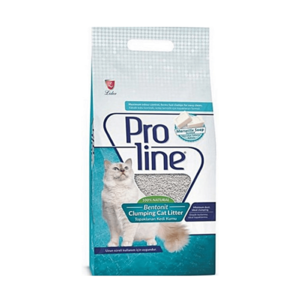 Proline Bentonite Unscented Cat Litter 10L
