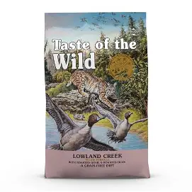 Cat dry food 074198614424 Taste of The Wild LowLand Creek Feline Recipe Dry Cat Food 2kg