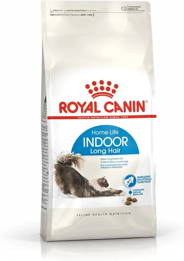 Royal Canin Indoor Long Hair Dry Cat Food 2KG