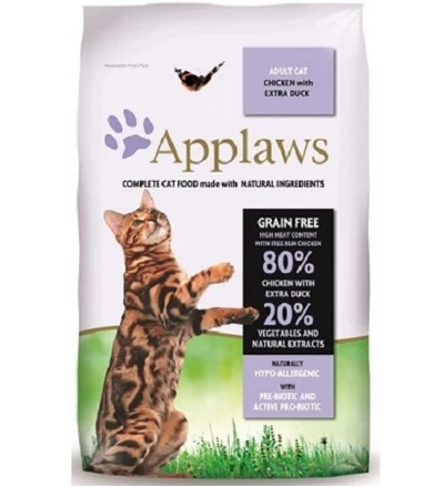 Cat dry food 5060333435646 Applaws Chicken with Duck Adult Dry Cat Food 2KG