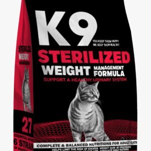 Cat dry food 6222019205649 K9 Sterilised Cat 500GM