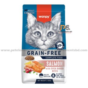 Cat dry food 6927749825166 Wanpy Grain Free Complete Food for Adult Cat – Salmon 500mg