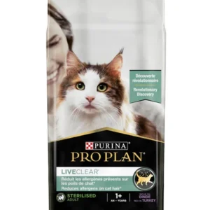 Cat dry food 7613038388854 PURINA Pro Plan LiveClear Sterilised Turkey Adult Dry Cat Food 1.5kg