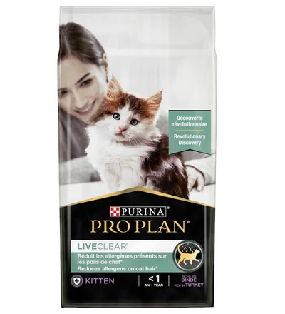 PURINA Pro Plan LiveClear Kitten Dry Food 1.4KG