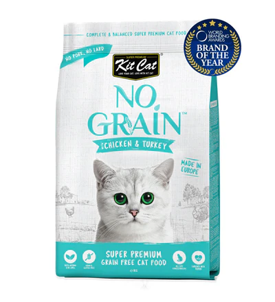 Cat dry food 780348003344 Kit Cat No Grain Chicken & Turkey Super Premium Cat Dry Food 1kg