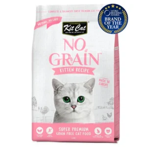 Cat dry food 780348003368 Kit Cat No Grain Kitten Recipe Super Premium Dry Food 1kg