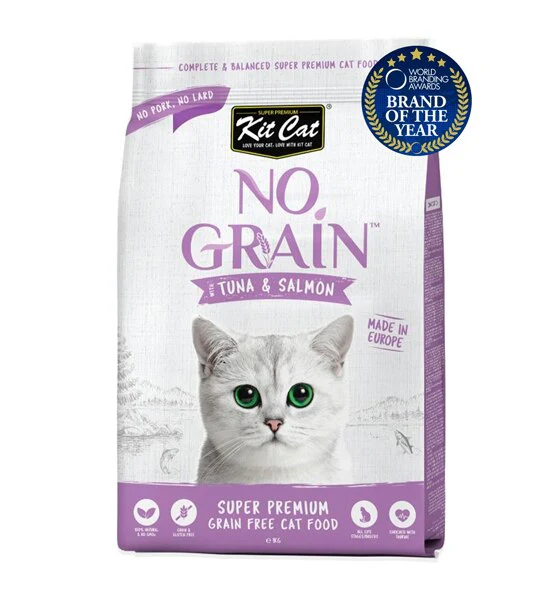 Cat dry food 780348003375 Kit Cat No Grain Tuna & Salmon Super Premium Cat Dry Food 1kg