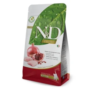 Farmina N&D Chicken & Pomegranate Prime Kitten Dry Food 1.5kg