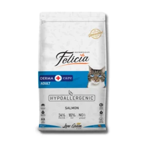 Felicia Derma Care Adult Cat Dry Food With Salmon 2Kg