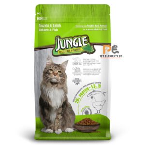 Cat dry food 8681299602049 Jungle Adult Cat Dry Food with Chicken&Fish 1.5kg