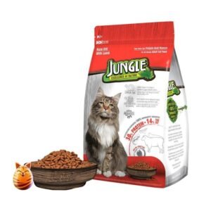 Cat dry food 8681299602544 Jungle Adult Cat Dry Food with Lamb 500g