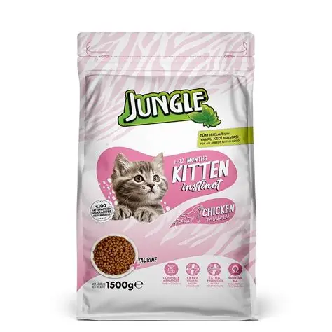 Jungle Kitten Dry Food 1.5kg Chicken