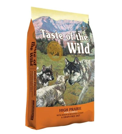 Taste of the Wild High Prairie Puppy Grain Free Dry Food 2kg