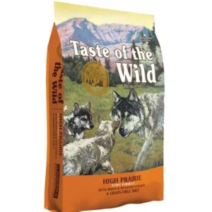 Dog Dry Food 074198613991 Taste of the Wild High Prairie Puppy Grain Free Dry Food 12.70kg