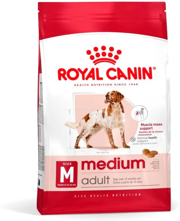 Dog Dry Food 3182550402217 Royal Canin Medium Adult Dry Dog Food 15kg