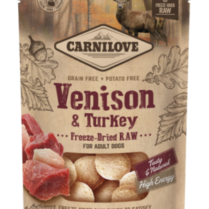 Carnilove Freeze-Dried Raw Snacks Venison & Turkey 60g