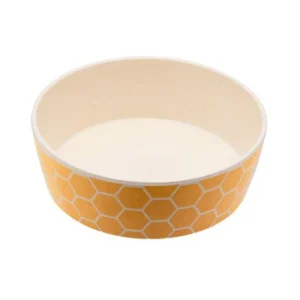 bowls & feeder 5060189755189 Beco Bamboo Printed Bowl Save the Bees for Dogs -Small 15cm