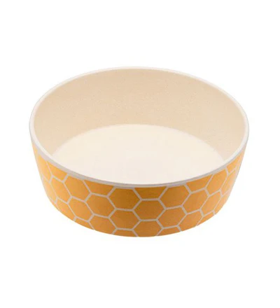 Beco Bamboo Printed Bowl Save the Bees for Dogs -Small 15cm
