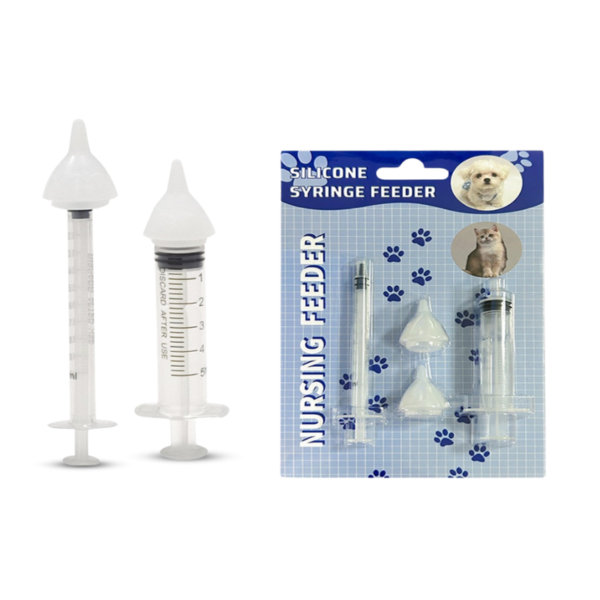 SAAS Pet Baby Syringe Feeder Kit 4pcs Kit-5ml 1ml