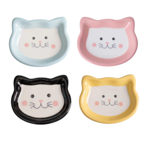 bowls & feeder 6297222037011 SAAS Cat Face Pet Ceramic Bowl - Small