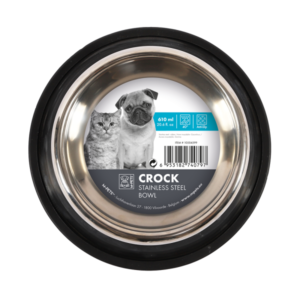 bowls & feeder 6953182740797 M-PETS Crock Stainless Steel Bowl M