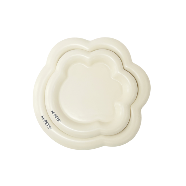 M-Pets  Pawsy Ceramic Bowl M White 175ml