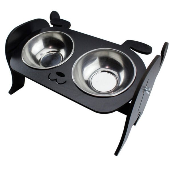 Okutan DOUBLE DOG FOOD BLACK Bowl