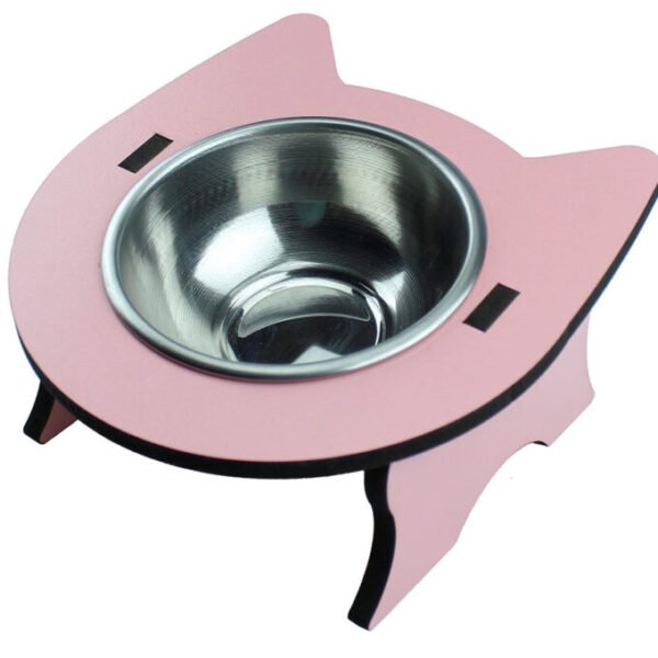 bowls & feeder 8682315108699 Okutan SINGLE CATFOOD PINK BOWL