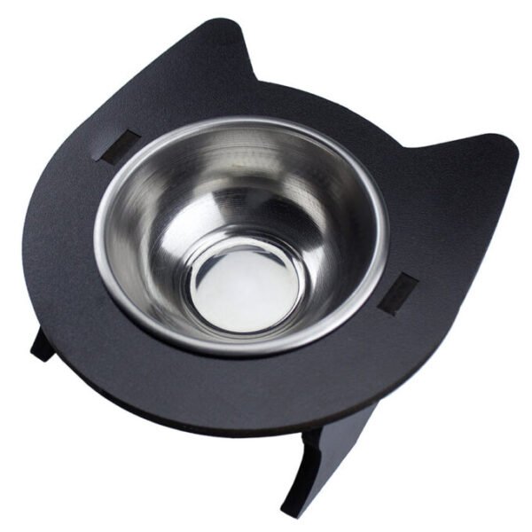 Okutan SINGLE CATFOOD BLACK Bowl