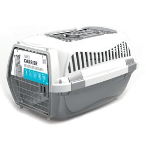 M-PETS Giro Carrier S (L51,6 x W32,7 x H29,6cm) -Grey/White