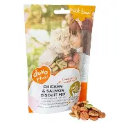 Duvo+ Chicken & Salmon Biscuit Mix for Cats 50g