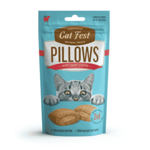 Cat Fest Pillows With Beef Cream Cat Treats - 30g