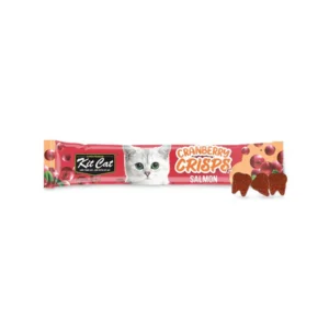 cat treats 780348007977 Kit Cat Cranberry Crisps Salmon 20g