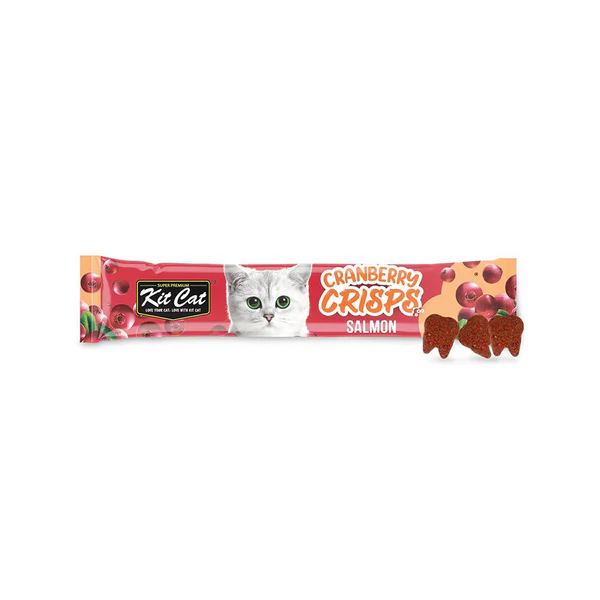 Kit Cat Cranberry Crisps Salmon 20g