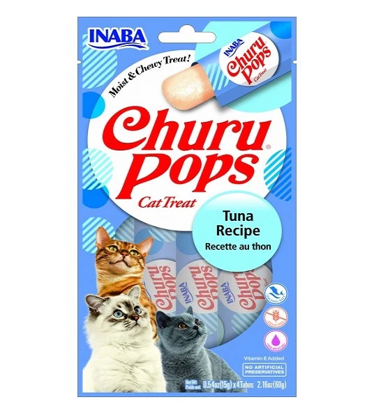 Inaba Churu Pops Tuna Recipe Cat Treat 60G