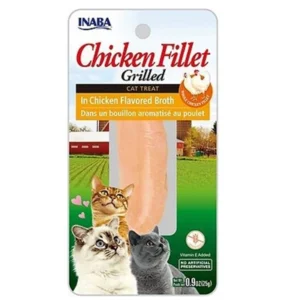 Inaba Grilled Chicken Fillet in Chicken Broth Cat Treat 25G