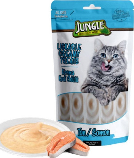 Jungle Licklable Treat Tuna & Salmon For Cat 14g
