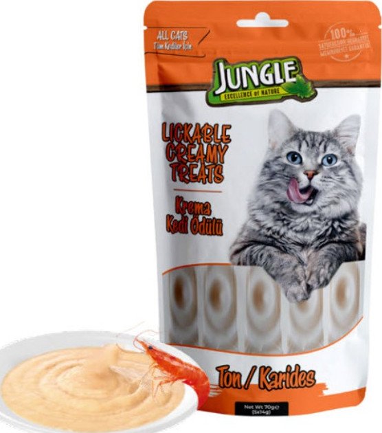 Jungle Licklable Treat Tuna & Shrimp For Cat 14g