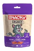 cat treats 8682631202293 Snacky Cat Crunch ( Hair Skin) Chicken 60g