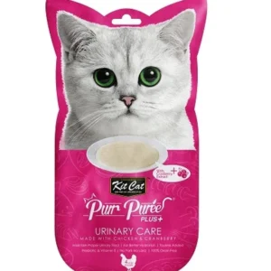 cat treats 8852084173215 Kit Cat Purr Puree Plus Urinary Care Chicken Cat Treats 60G