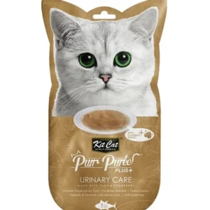 cat treats 8852084173253 Kit Cat Purr Puree Plus Urinary Care Tuna Cat Treats 60G