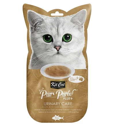 Kit Cat Purr Puree Plus Urinary Care Tuna Cat Treats 60G