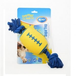 dog toys & accessories 5414365201579 Duvo Supa'tug Yellow - Dog Toy 30 X 8 X 8cm