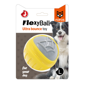 dog toys & accessories 6971067405265 FOFOS Flexy Ball Ultra Bounce Toy L